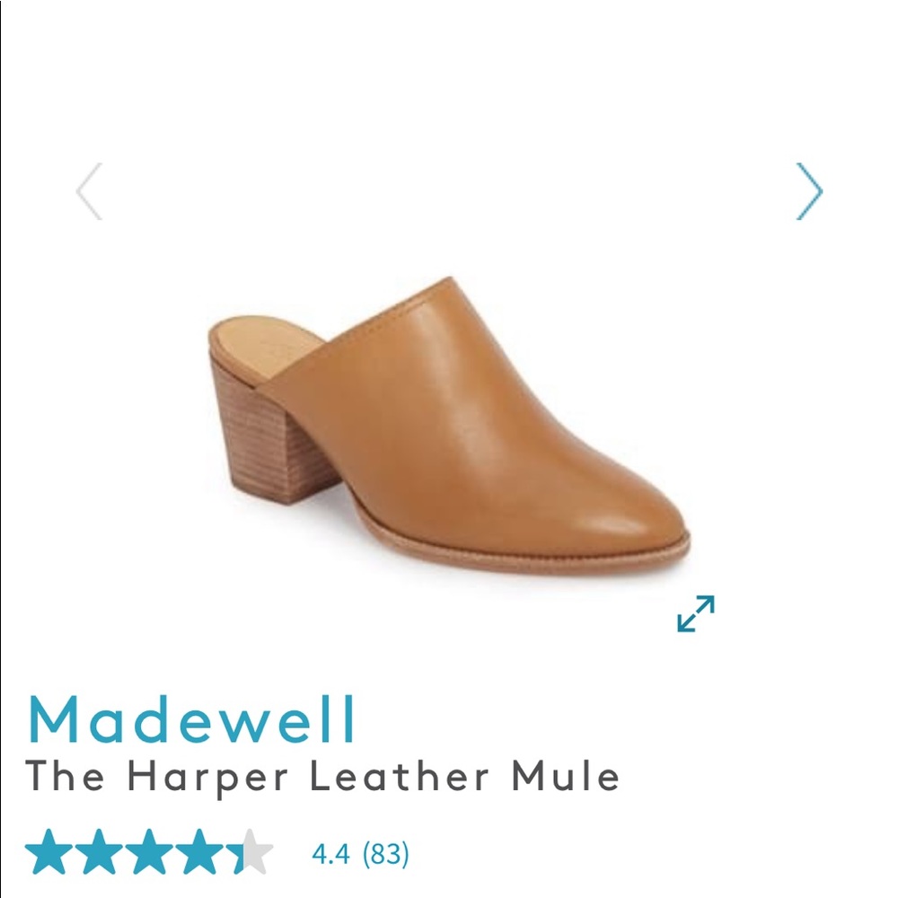 Madewell Harper Leather Mule